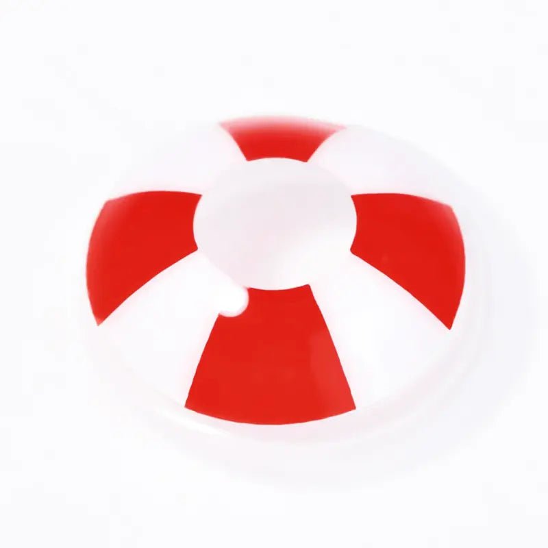 ComicPie Red White BioHazard Cosplay&Halloween Colored Contact Lenses RY062 - ComicPie