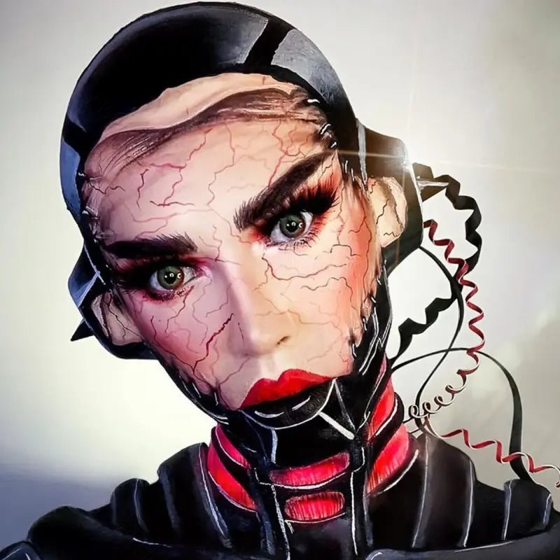 ComicPie Red Yellow Bloodshot Cosplay&Halloween Colored Contact Lenses RY349 - ComicPie