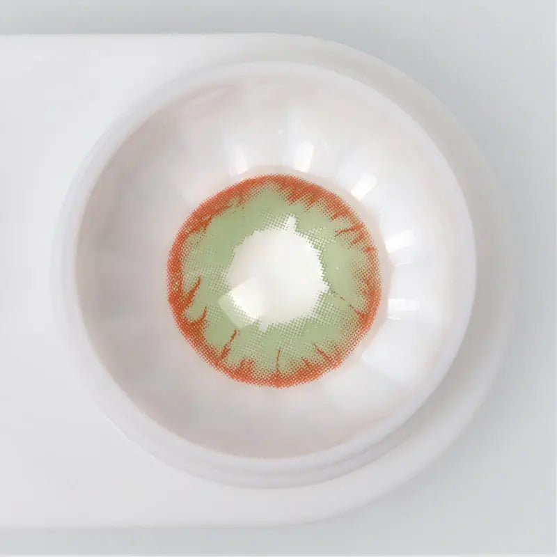 ComicPie Red Yellow Bloodshot Cosplay&Halloween Colored Contact Lenses RY349 - ComicPie