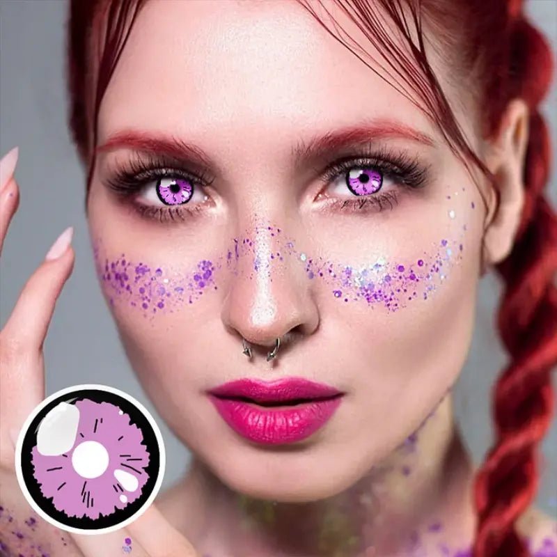 ComicPie Shizuku Purple Cosplay&Halloween Colored Contact Lenses YS51 - 4 - ComicPie