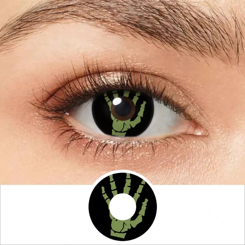 ComicPie Skeleton Hands Cosplay&Halloween Colored Contact Lenses RY332 - ComicPie