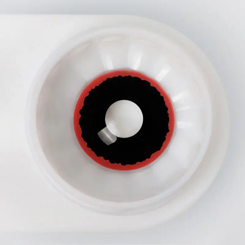 ComicPie Spooky Red Manga Cosplay&Halloween Colored Contact Lenses RY296 - ComicPie