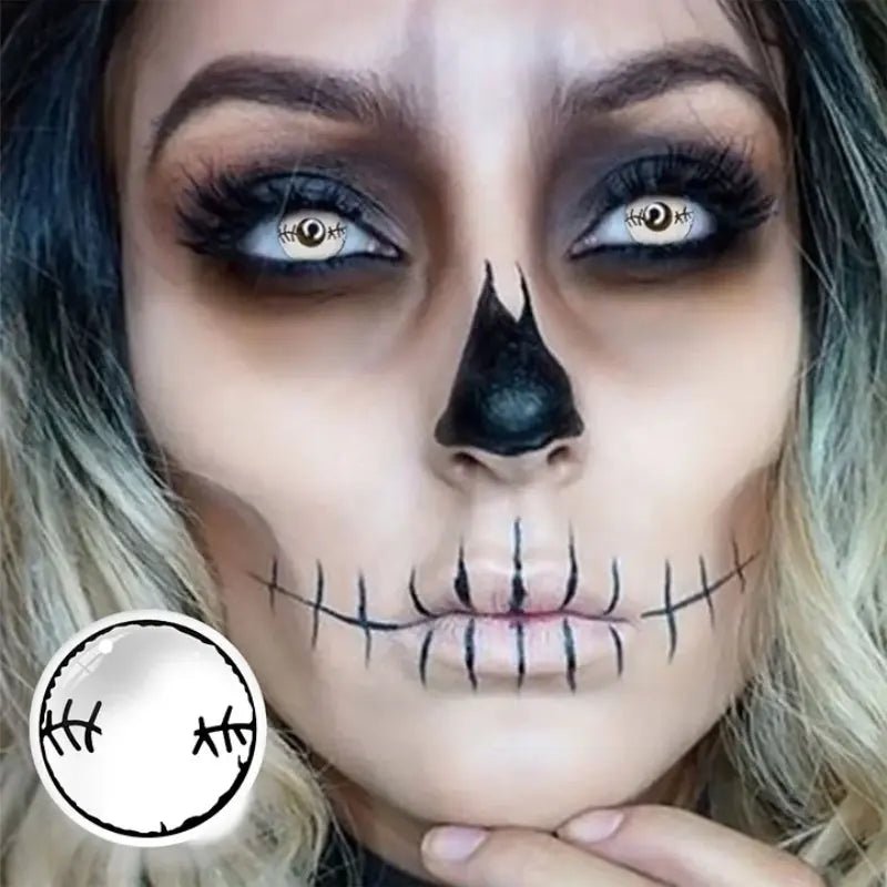 ComicPie Stitched Mummy Cosplay&Halloween Colored Contact Lenses RY108 - ComicPie