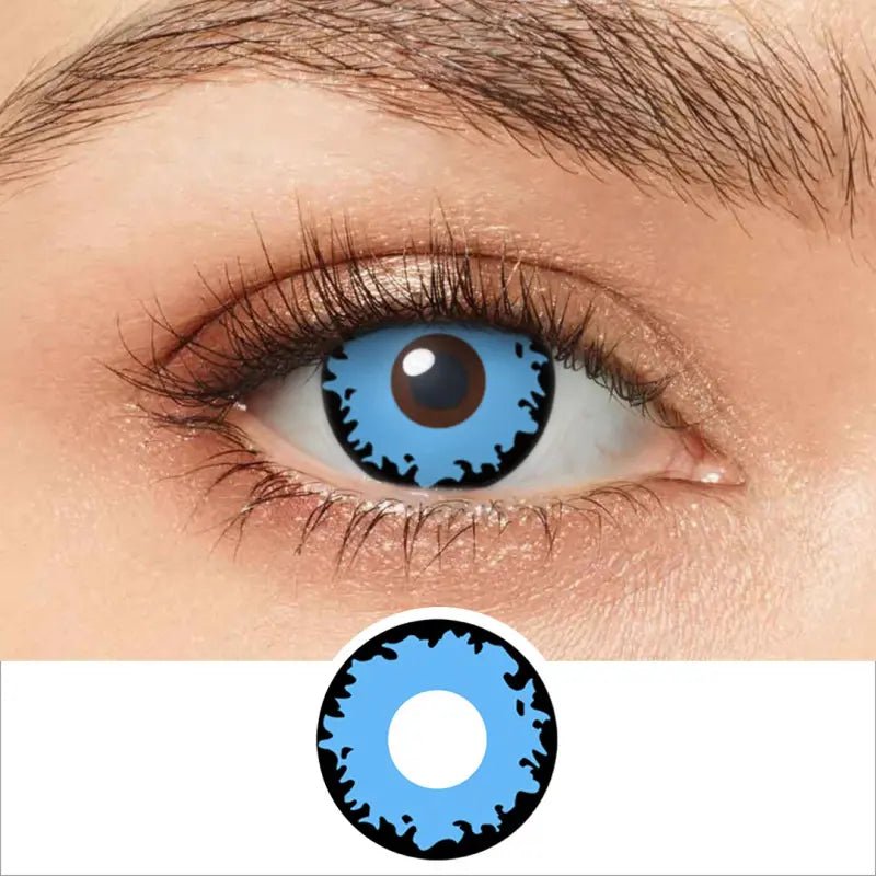 ComicPie Twilight Blue Wolf Eyes Cosplay&Halloween Colored Contact Lenses RY068 - ComicPie