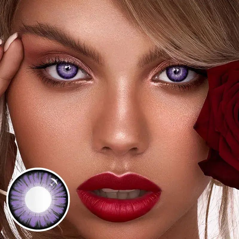 ComicPie Twilight Violet Purple Vampire Cosplay&Halloween Colored Contact Lenses RY045 - ComicPie