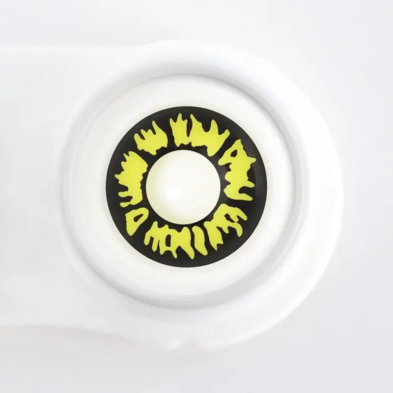 ComicPie Twilight Yellow Wolf Cosplay&Halloween Colored Contact Lenses RY055 - ComicPie