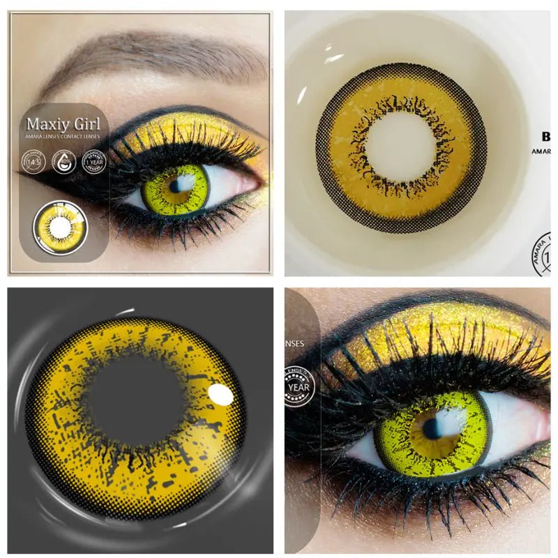 ComicPie Vika Snow Brown Cosplay Colored Contact Lenses AY4 - ComicPie