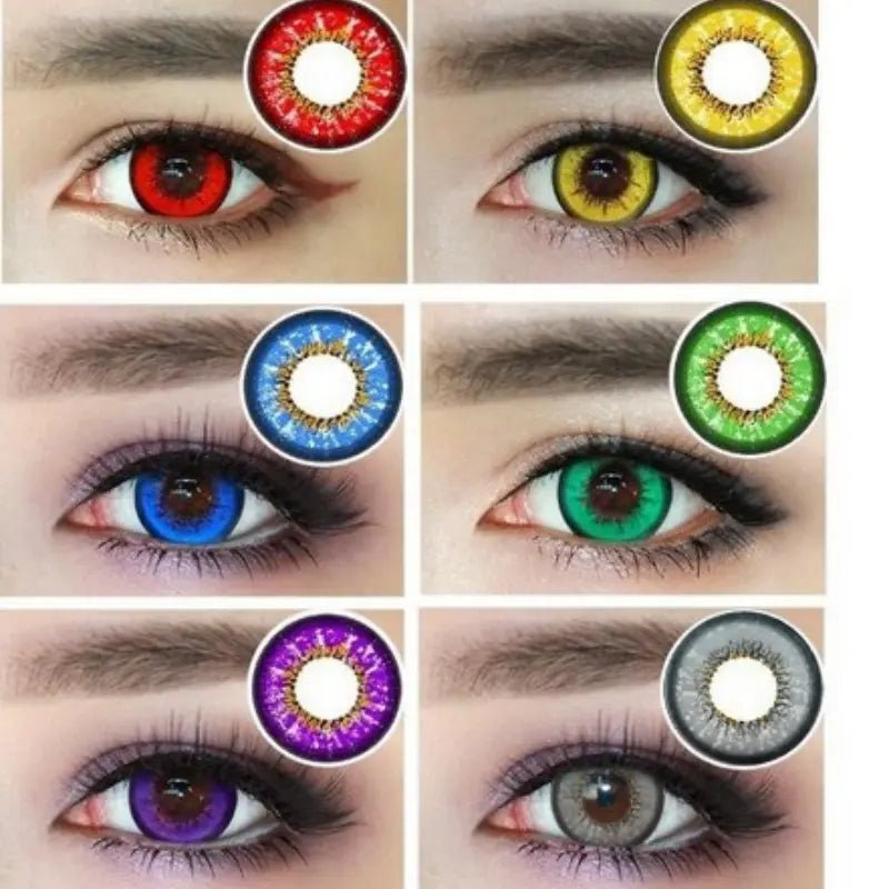 ComicPie Vika Snow Green Cosplay Colored Contact Lenses AY2 - ComicPie