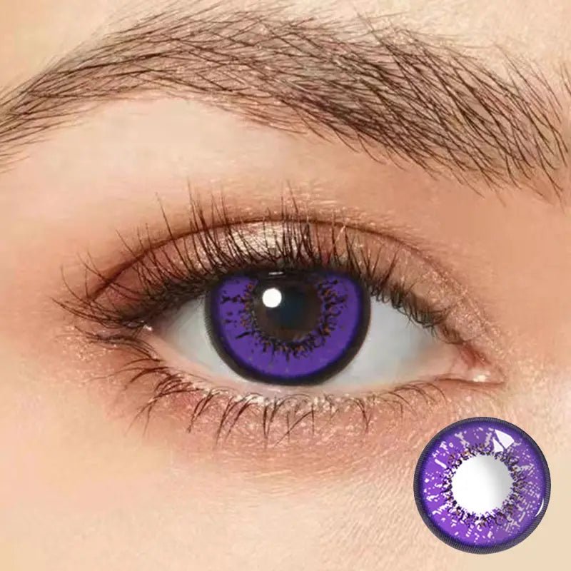 ComicPie Vika Snow Purple Cosplay Colored Contact Lenses AY6 - ComicPie