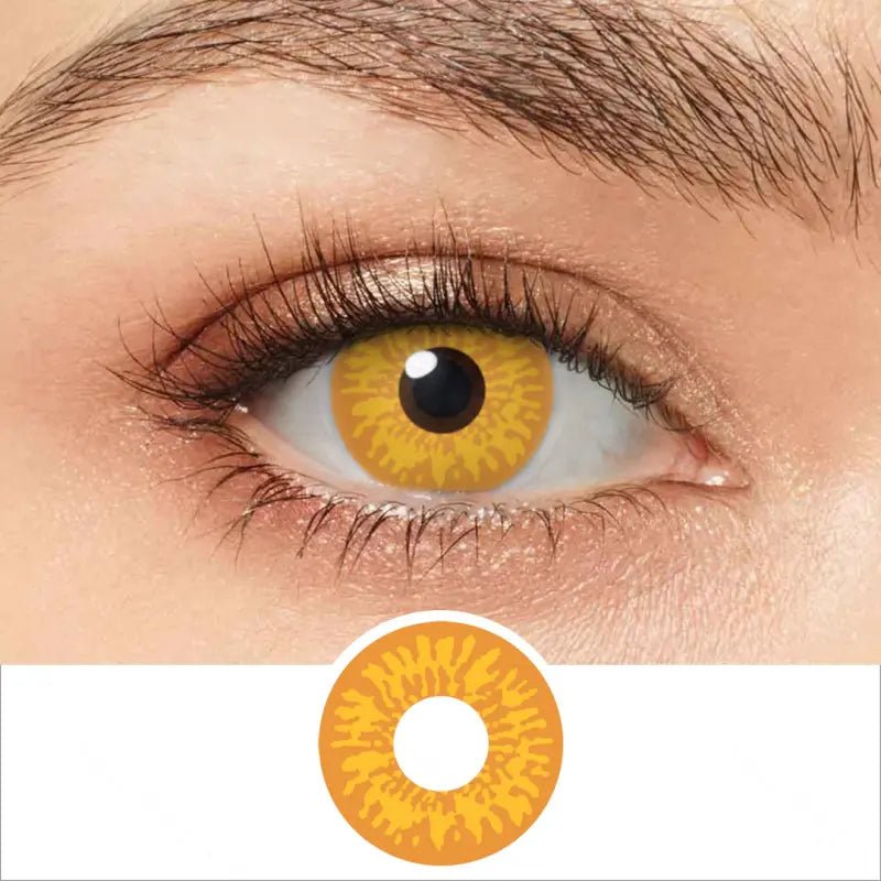 ComicPie Werewolf Flame Cosplay&Halloween Colored Contact Lenses RY298 - ComicPie
