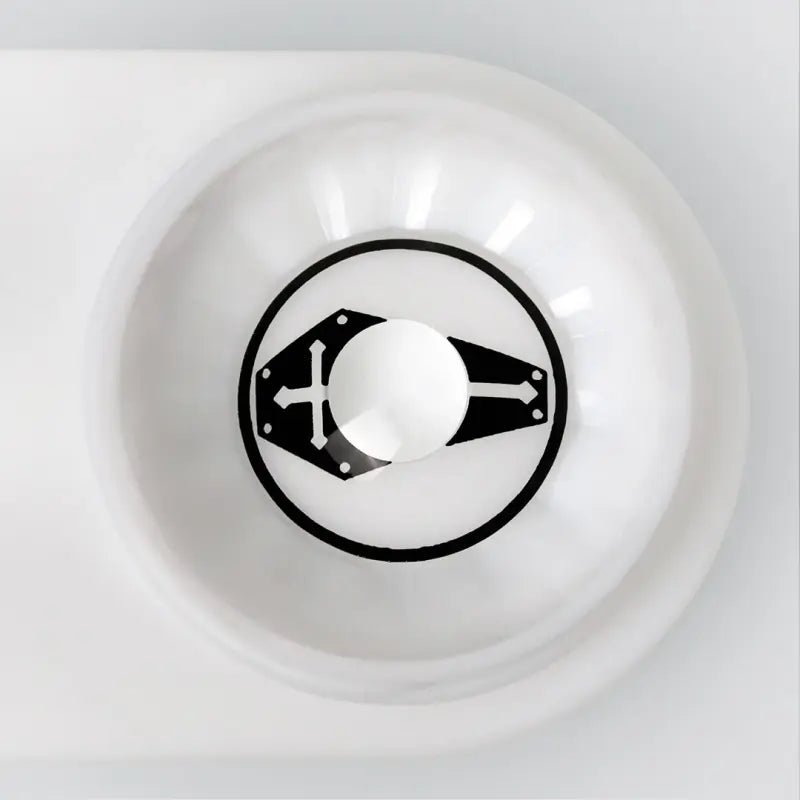 ComicPie White Coffin Pattern Cosplay&Halloween Colored Contact Lenses RY329 - ComicPie