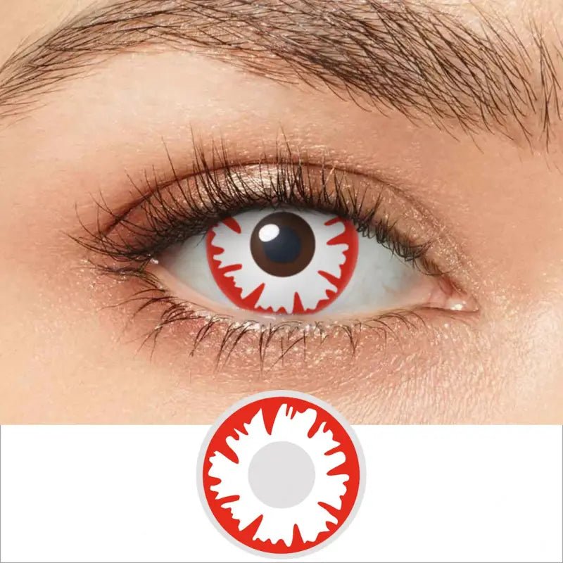 ComicPie White Demon Cosplay&Halloween Colored Contact Lenses RY012 - ComicPie