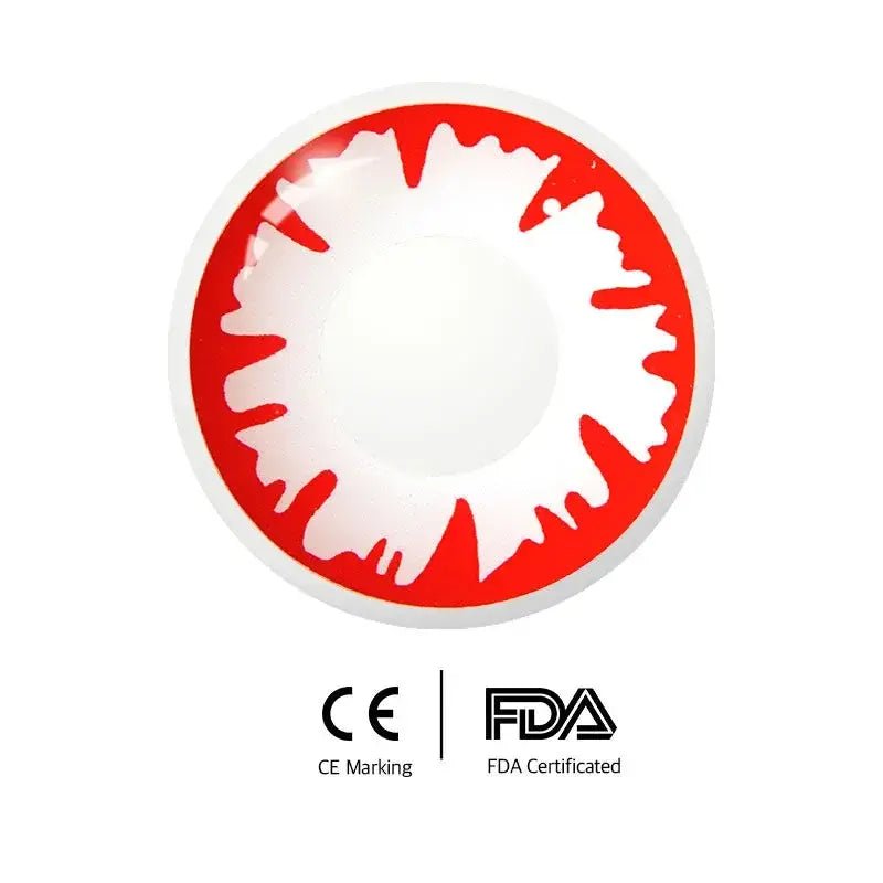 ComicPie White Demon Cosplay&Halloween Colored Contact Lenses RY012 - ComicPie