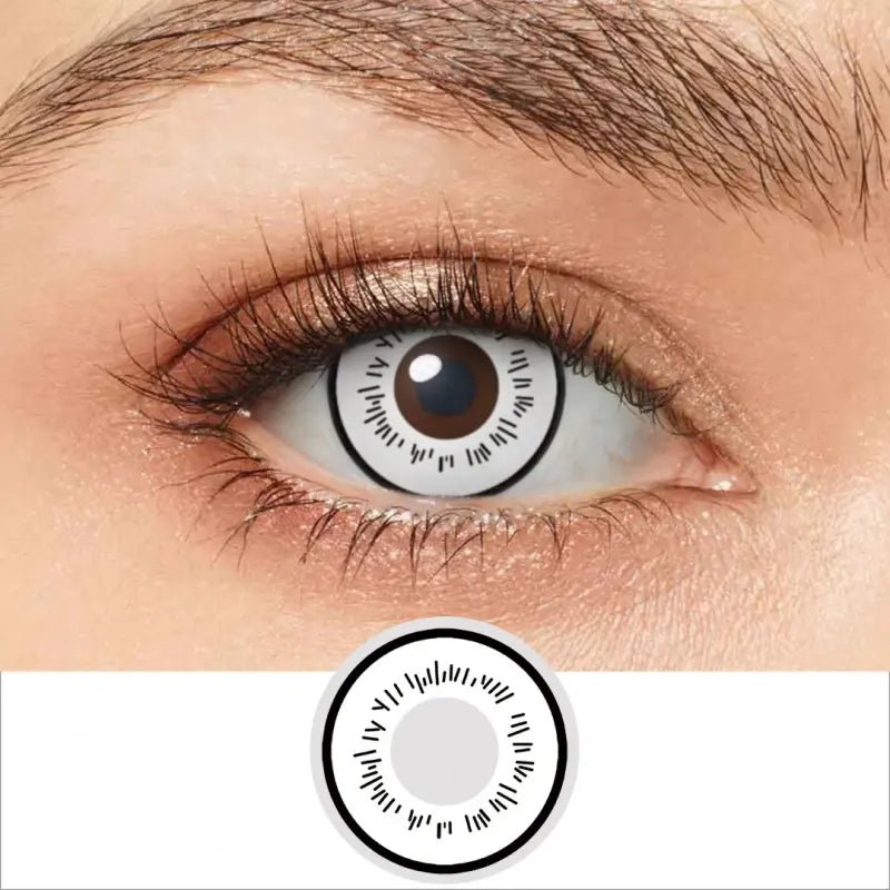 ComicPie White Hinata Byakugan Cosplay&Halloween Colored Contact Lenses RY113 - ComicPie
