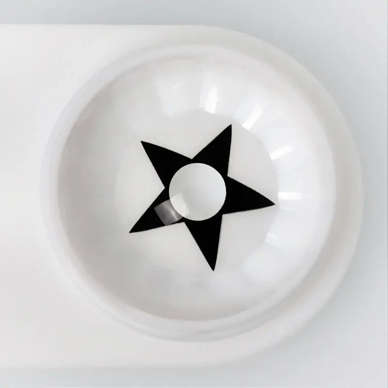 ComicPie White Pentagram Cosplay&Halloween Colored Contact Lenses RY373B - ComicPie