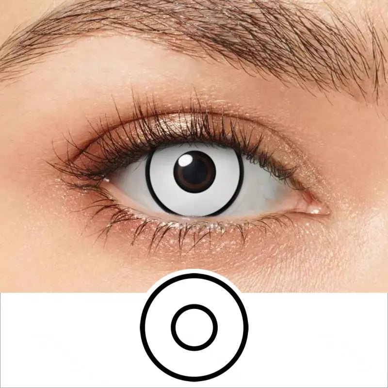 ComicPie White Rim Halloween Contacts RY294 - ComicPie