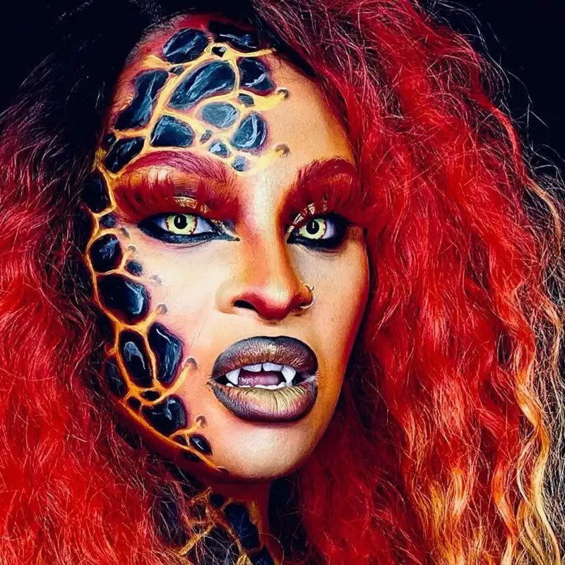 ComicPie Wild Fire Werewolf Cosplay&Halloween Colored Contact Lenses RY070 - ComicPie