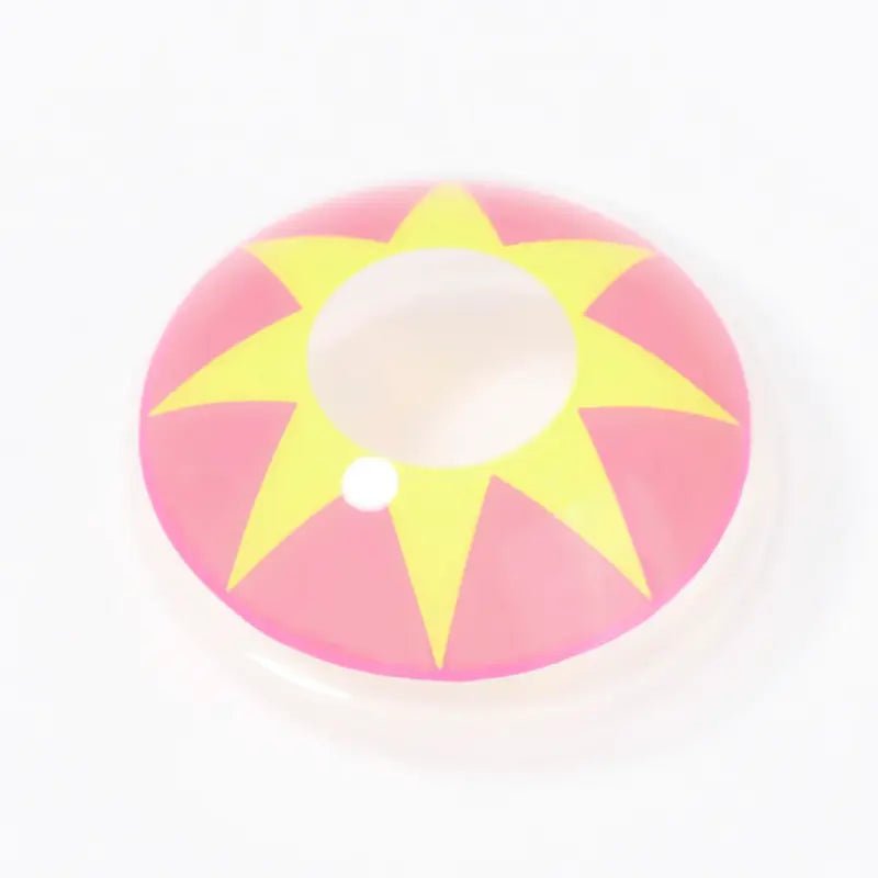 ComicPie Yellow Star Anise Cosplay&Halloween Colored Contact Lenses RY077 - ComicPie