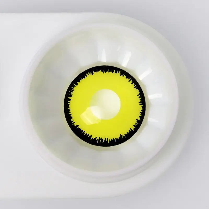ComicPie Zenitsu Eyes Bright Yellow Cosplay Colored Contact Lenses RY386B - ComicPie