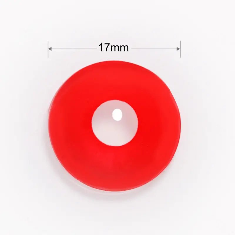 Comicpie&Pseyeche UV Glow Red Cosplay&Halloween Colored Contact Lenses G1451 - ComicPie