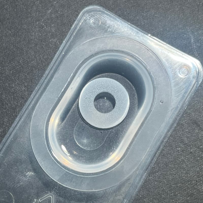 Comicpie&UV Glow Colored Contact Lenses Cosplay&Halloween F1 White - ComicPie